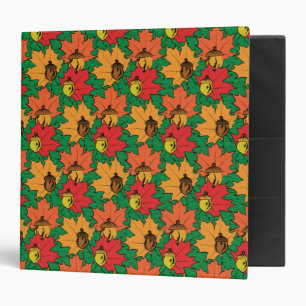 Acorns and leaves VI Binder