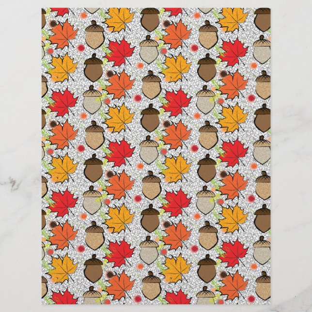 Acorns and leaves VII (Front)