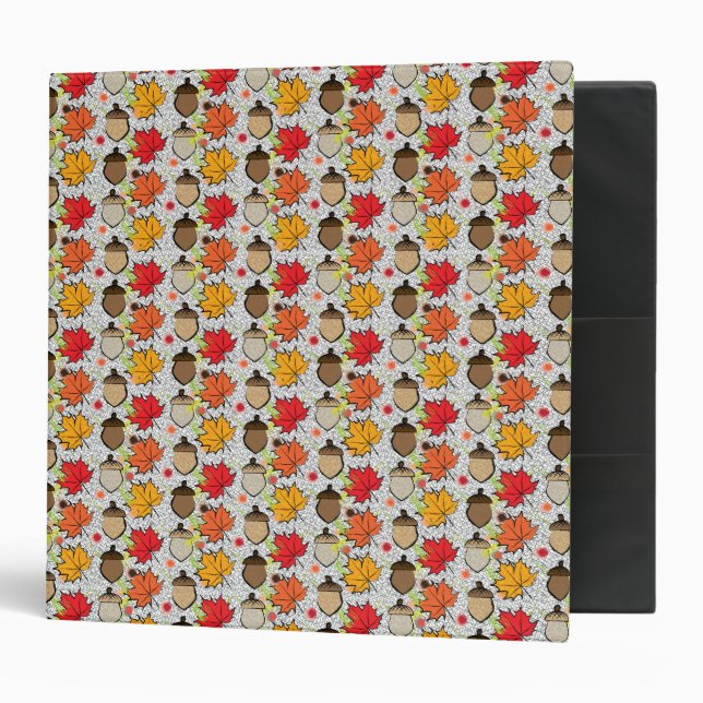 Acorns and leaves VII Binder (Front/Inside)