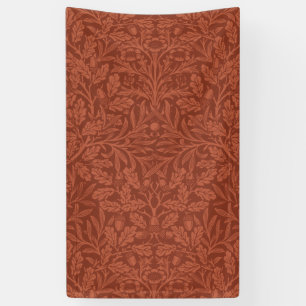 Acorns and Oak Leaves (by William Morris) Banner