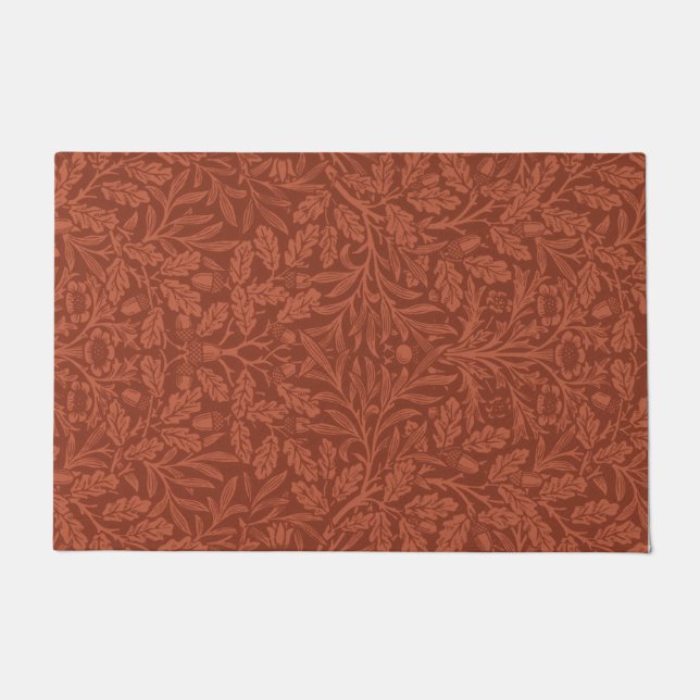 Acorns and Oak Leaves (by William Morris) Doormat (Front)