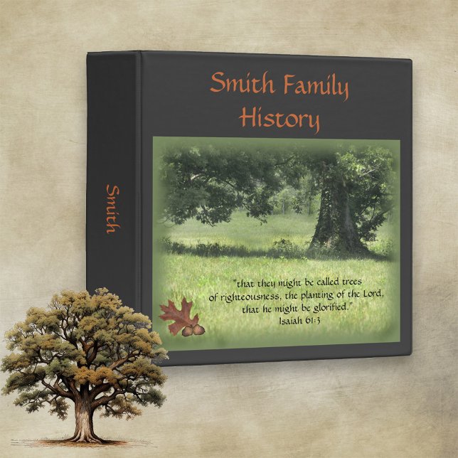 Acorns to Oak Trees Genealogy Binder (Creator Uploaded)
