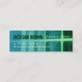Acoustic Green Small Business card