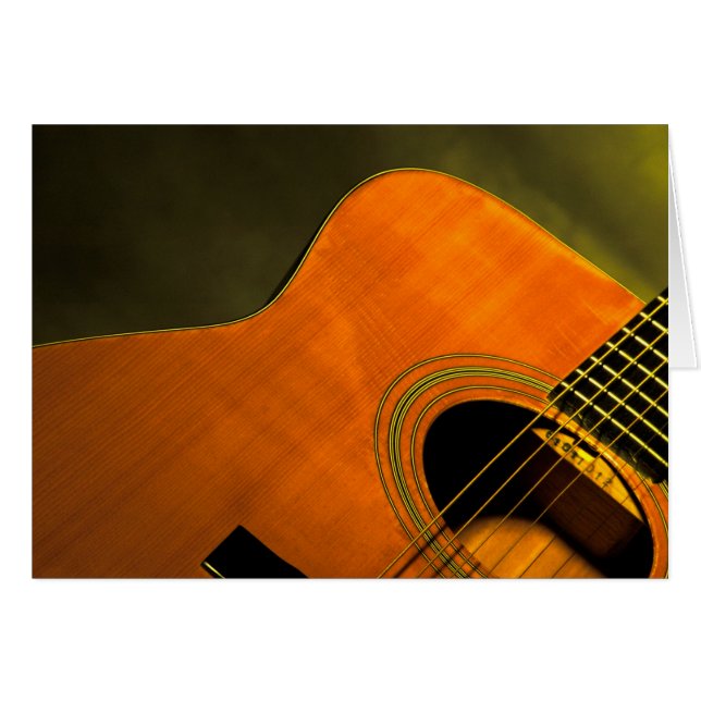 Acoustic guitar  (Front Horizontal)