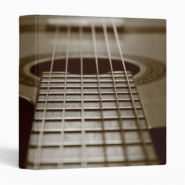 Acoustic Guitar Binder (Front/Spine)