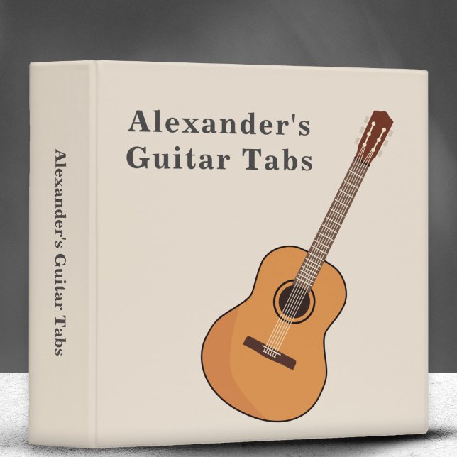 Acoustic Guitar Binder (Acoustic Guitar Binder)
