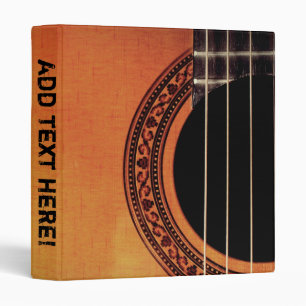 Acoustic Guitar Binder