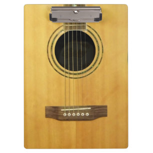 Acoustic Guitar Clipboard