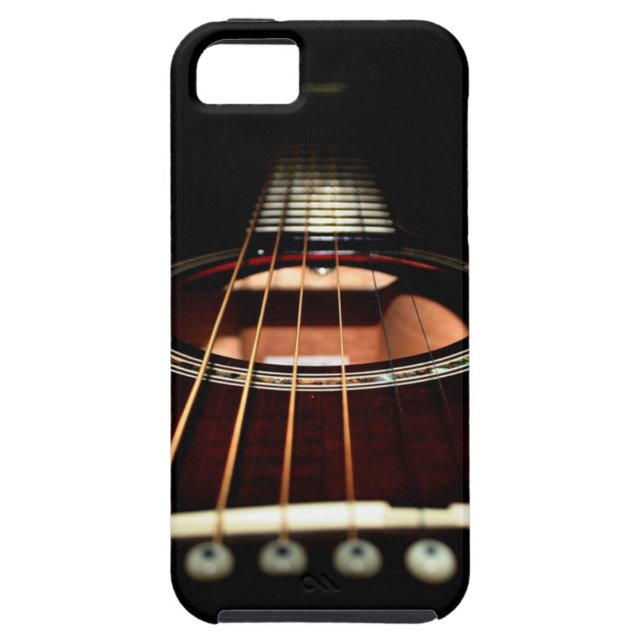 Acoustic Guitar Close-Up iPhone5 Case-Mate Vibe Case-Mate iPhone Case (Back)