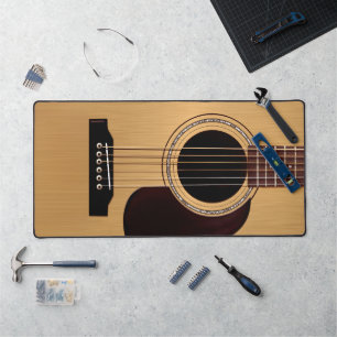 Acoustic Guitar Desk Mat