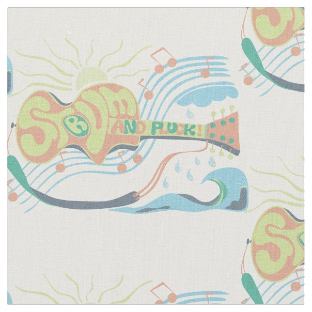 Acoustic guitar fabric (Close Up)