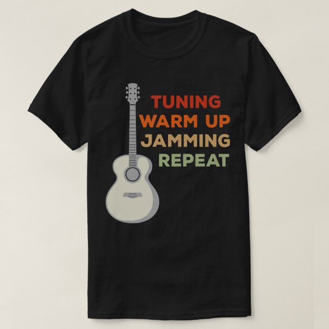 Acoustic Guitar for MusiciansGuitaristsWestern Gui T-Shirt (Design Front)