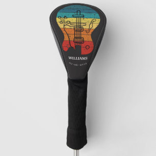 Acoustic Guitar Golf Head Cover