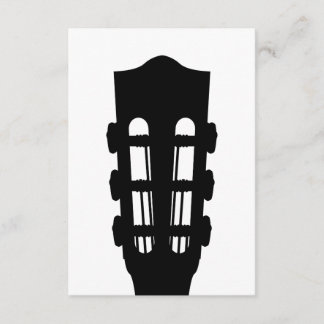 Acoustic Guitar Head RSVP Card