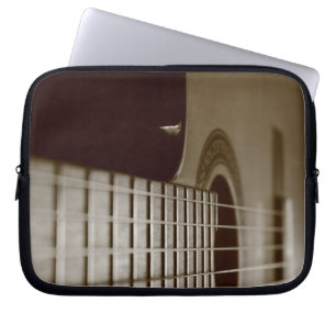 Acoustic Guitar Laptop Sleeve