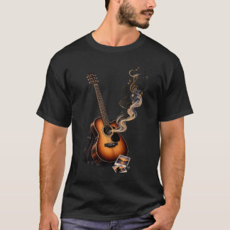 Acoustic Guitar Melody – Music Lover Design T-Shirt