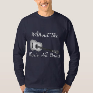 Acoustic Guitar Men’s Long Sleeve Dark Tee