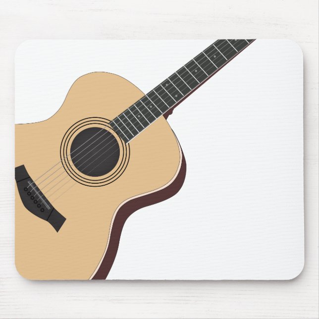 Acoustic Guitar Mouse pad (Front)