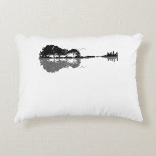 Acoustic Guitar Nature Est Music Bass Guitarist Accent Pillow