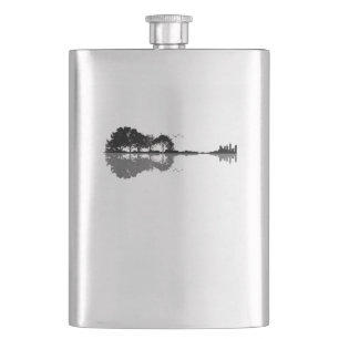 Acoustic Guitar Nature Est Music Bass Guitarist Hip Flask