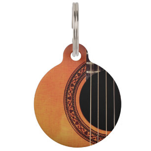 Acoustic Guitar Pet Tag