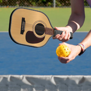 Acoustic Guitar Pickleball Paddle