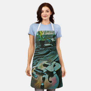 Acoustic guitar player apron