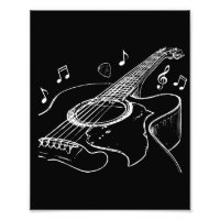 Acoustic Guitar Player Musician Gift