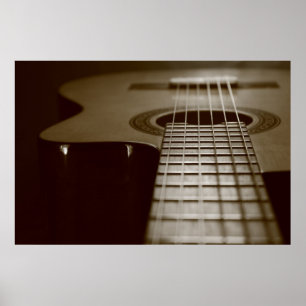 Acoustic Guitar Poster