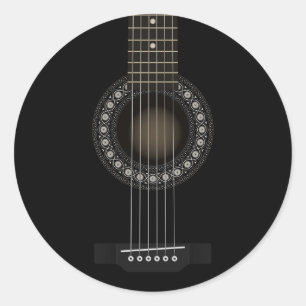 Acoustic Guitar Sticker