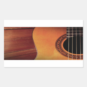 Acoustic Guitar Sticker