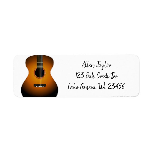 Acoustic Guitar Strings Musical (Front)