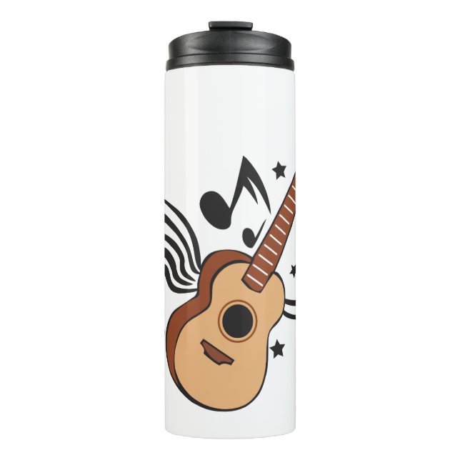 Acoustic Guitar Thermal Tumbler (Front)