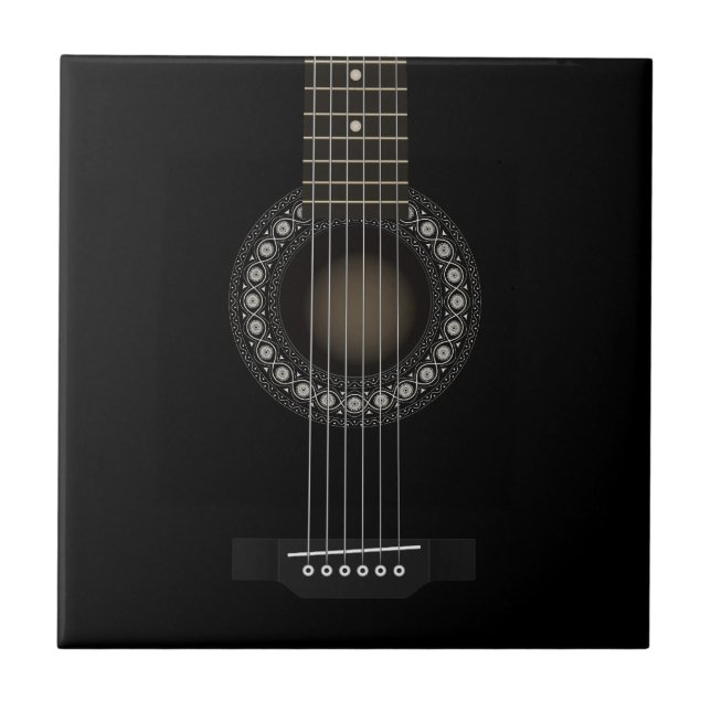 Acoustic Guitar Tile (Front)