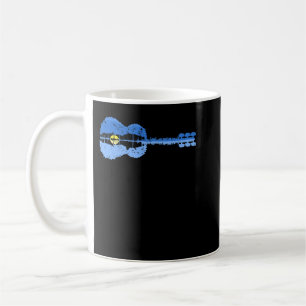 Acoustic Guitarreeline Sunset Six String Guitar Gi Coffee Mug