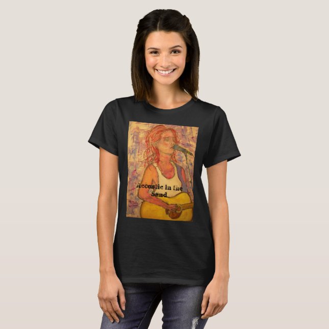 Acoustic in the Sand T-Shirt (Front Full)