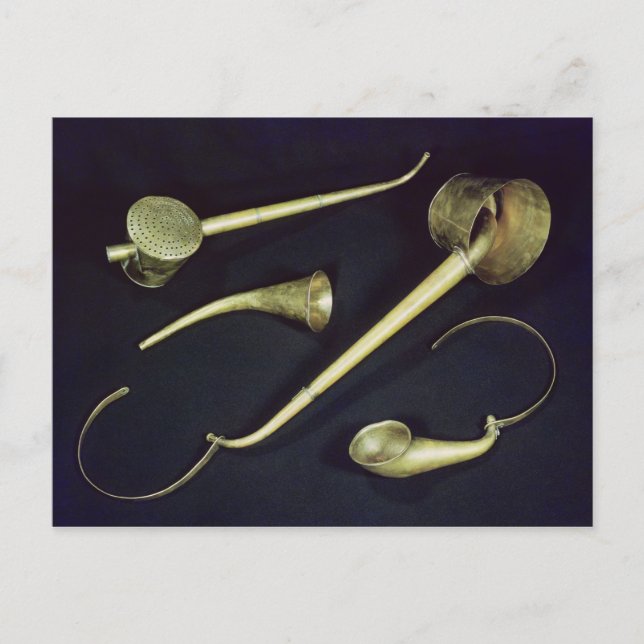 Acoustic instruments cornets postcard (Front)