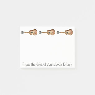 Acoustic Mexican Guitars Personalize Post-it Notes