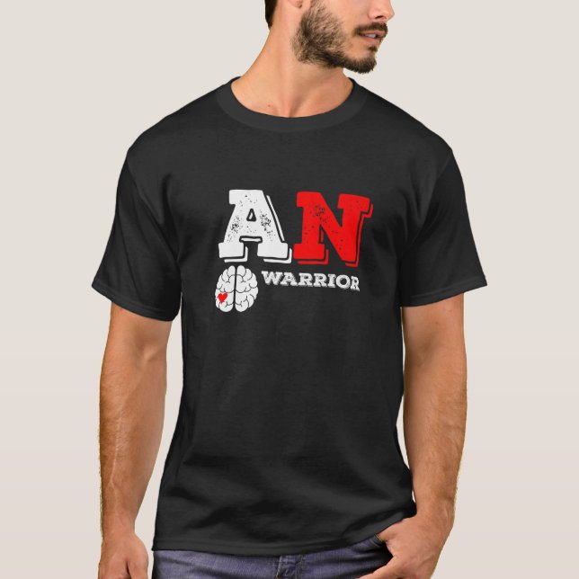 Acoustic Neuroma AN Inspirational Awareness Brain T-Shirt (Front)