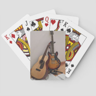 Acoustic or Electric Playing Cards