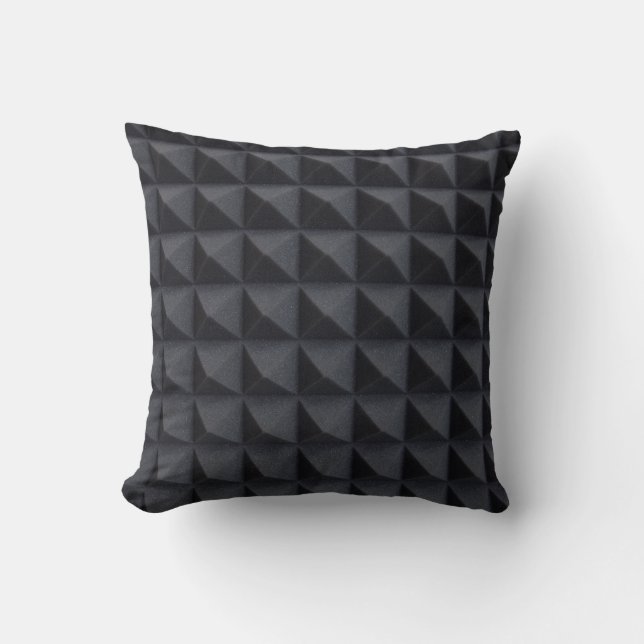 Acoustical Foam: Studio Sound Dampening Throw Pillow (Front)