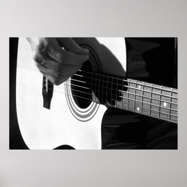 Acoustical Guitar Poster (Front)