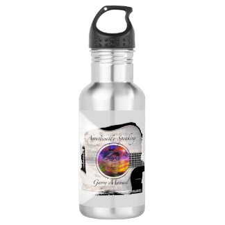Acoustically Speaking - Garry Manuel - Water Bottl 532 Ml Water Bottle