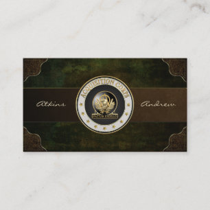 Acquisition Corps (AAC) Regimental Insignia [3D] Business Card