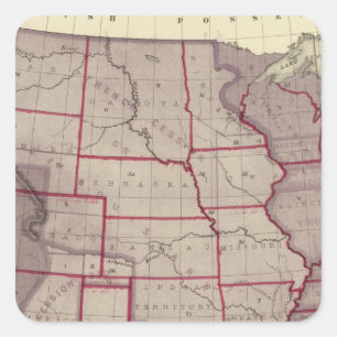 Acquisition of US Territories Square Sticker