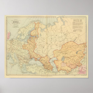 Acquisitions of Russia in Europe, Central Asia Poster