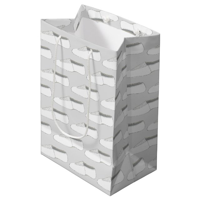 Acro Acrobatics Gymnast Dance Shoe Birthday Party Medium Gift Bag (Front Angled)