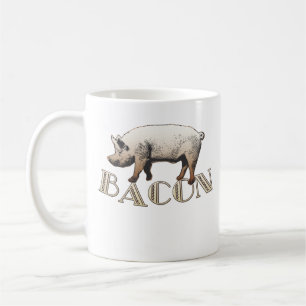 Acrobat BACON Pig Coffee Mug