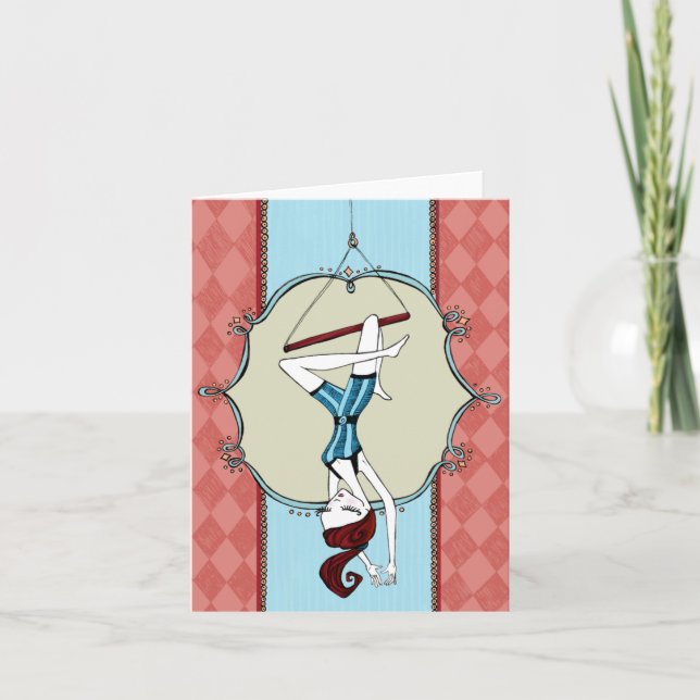 Acrobat greeting card (Front)