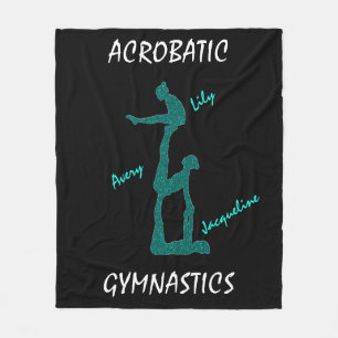 Acrobatic Gymnastics Blanket w/ Up to 3 names!